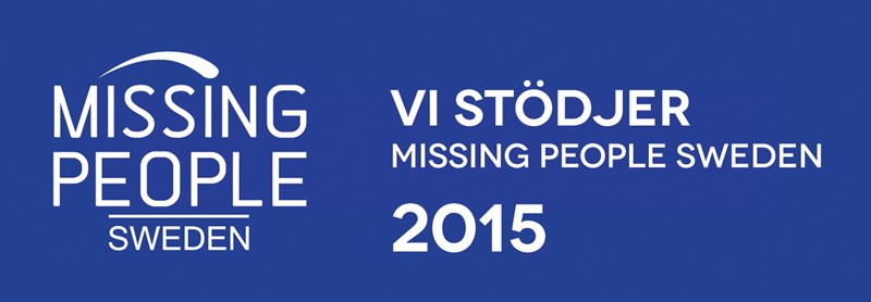 Vi stöder missing people